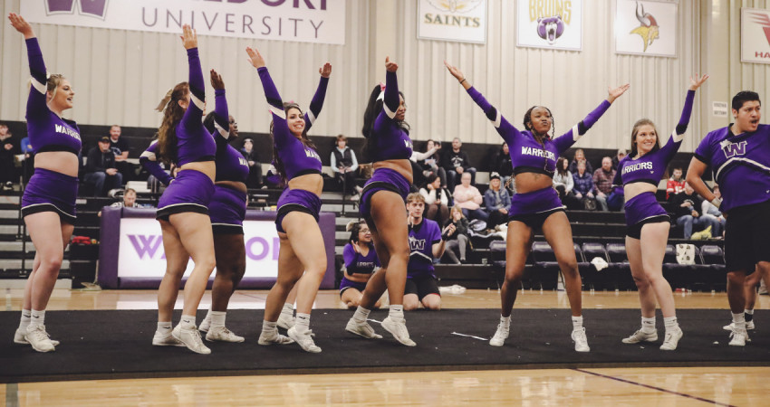 Cheerleading - Warriors Place 2nd at Day of Duels