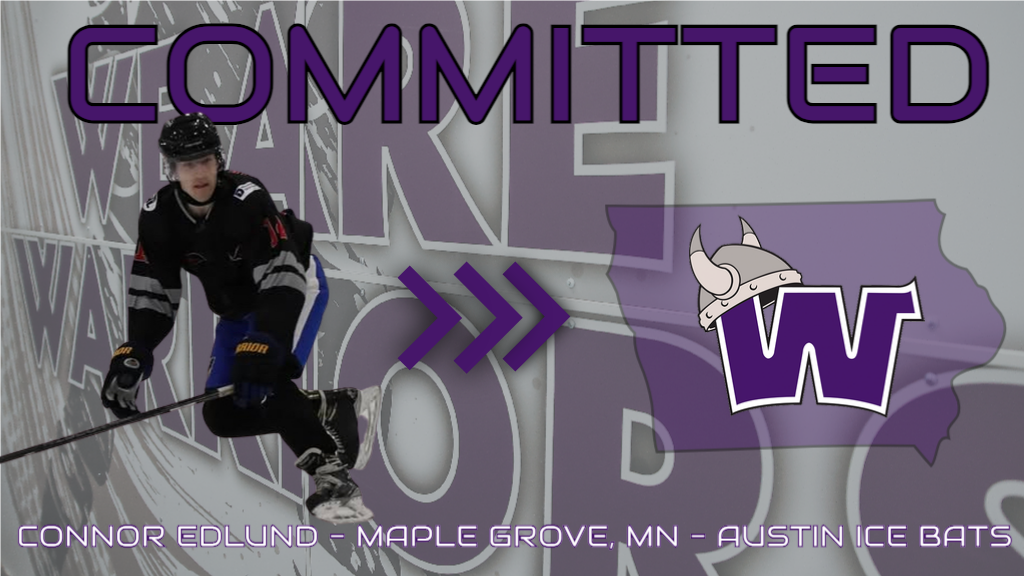 Waldorf D2 Hockey Signs Connor Edlund