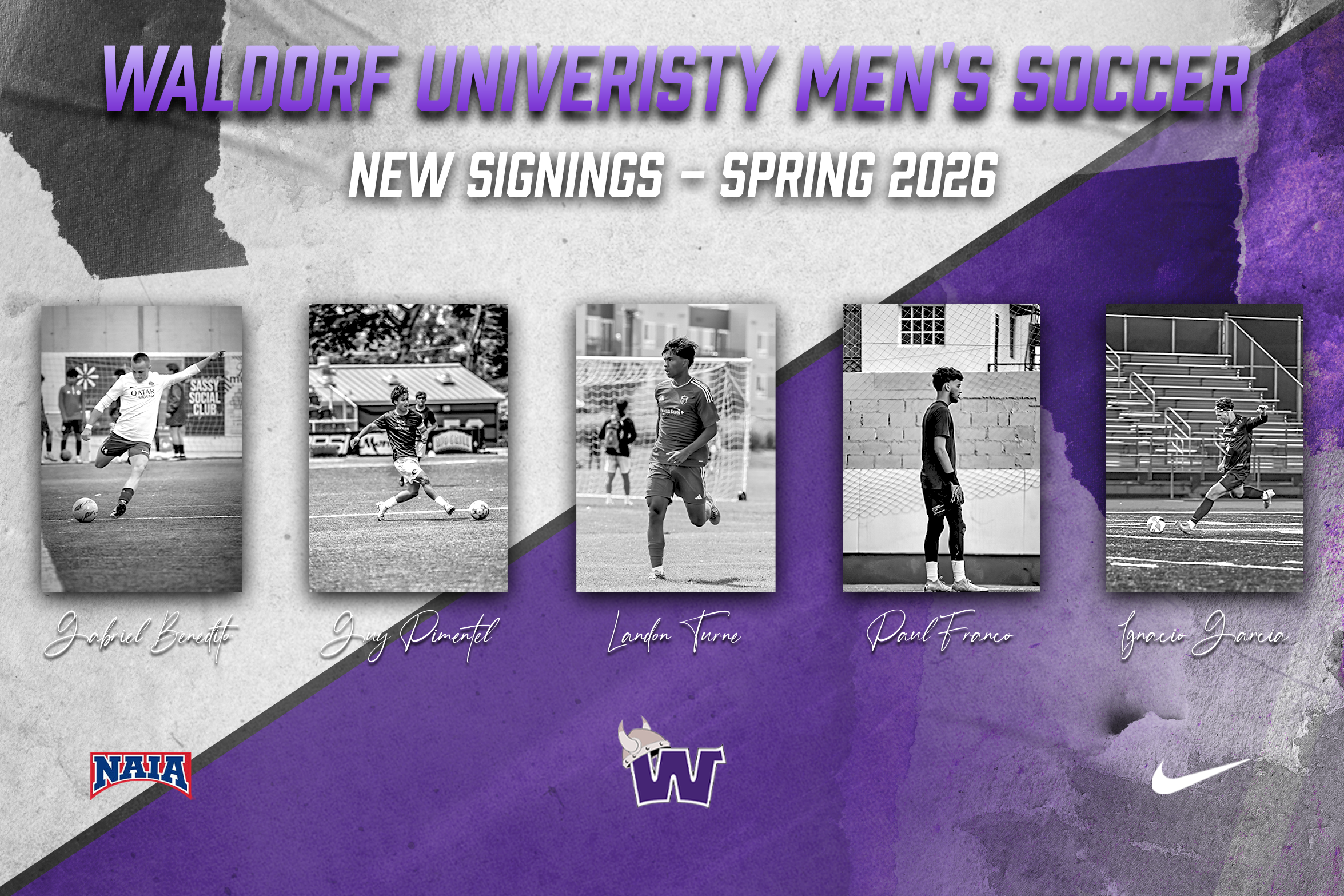 Waldorf Men&rsquo;s Soccer Announces Five Spring 2026 Signings