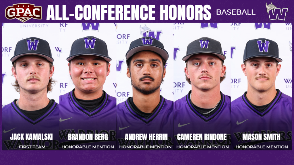 Kamalski, Berg, Herrin, Rindone, and Smith receive GPAC All-Conference Honors