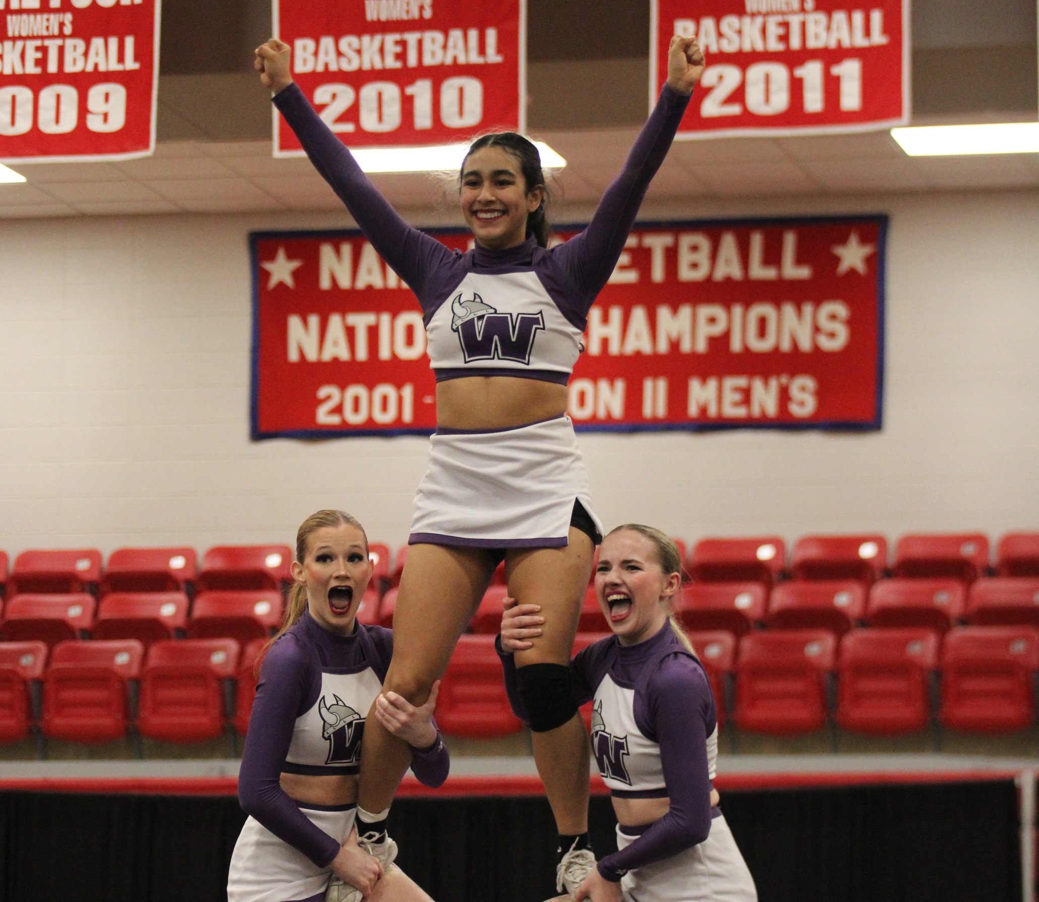 Waldorf Cheer Compete at GPAC Championships