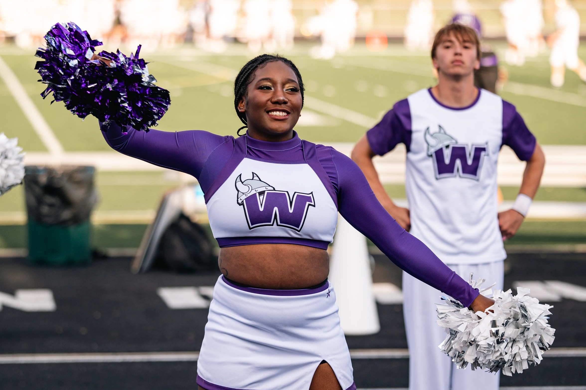 Waldorf Cheer invited to perform at WNBA Game