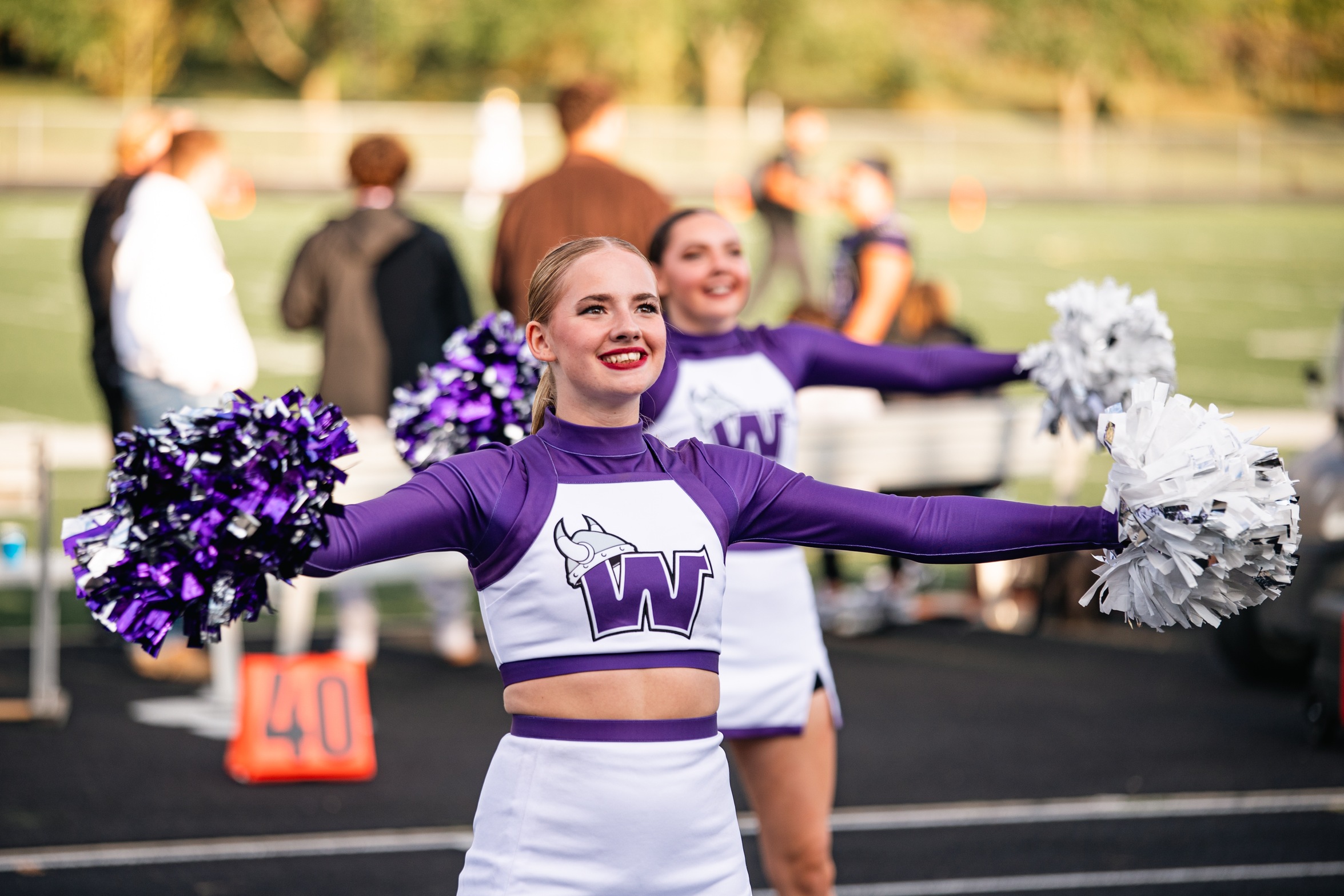 Waldorf Cheer invited to perform at NBA Game