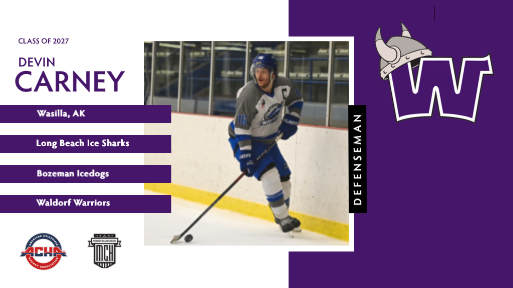 Hockey Signs Carney for 2023-24 Season