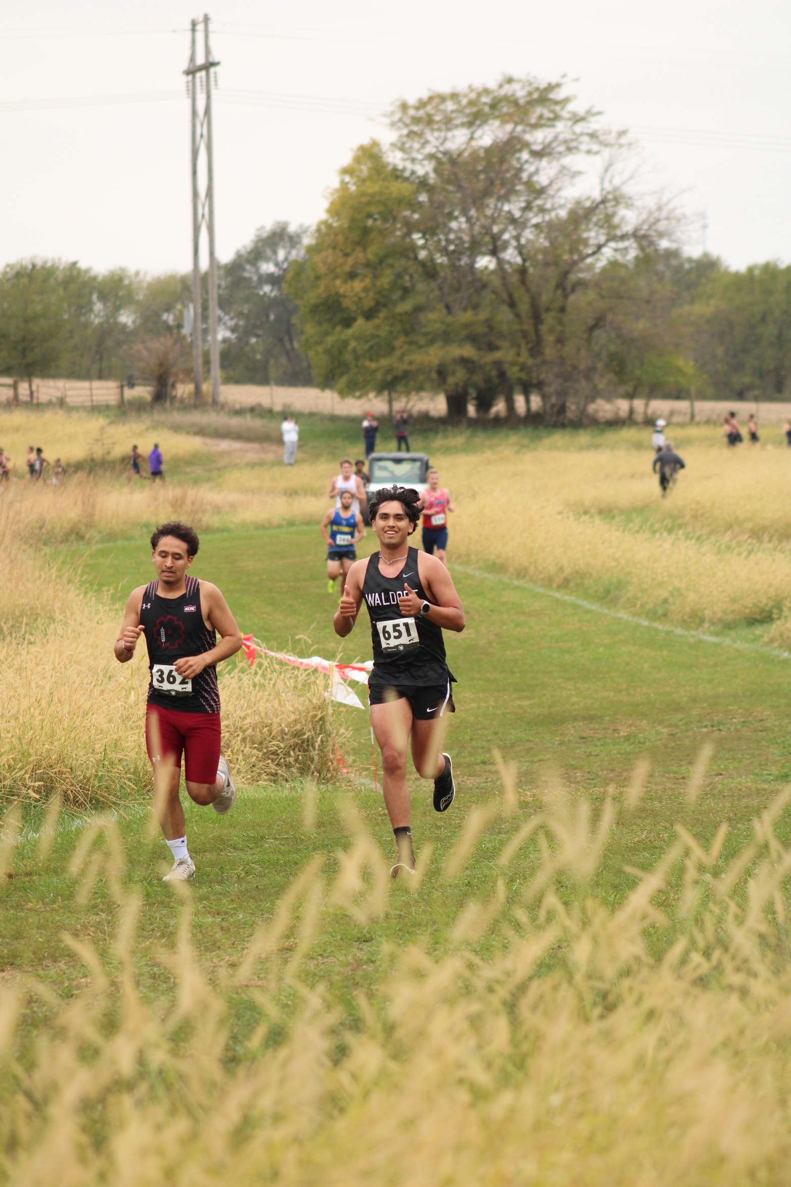 Waldorf Men's XC run at Blazing Tiger NAIA Classic