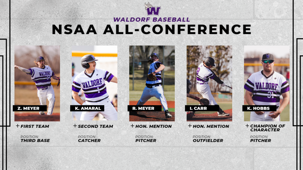 Zach Meyer highlights Waldorf's NSAA all-conference selections
