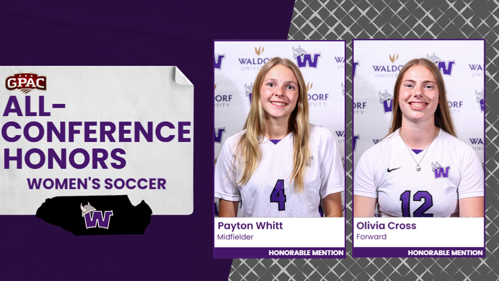 Whitt and Cross Receive GPAC All-Conference Honors