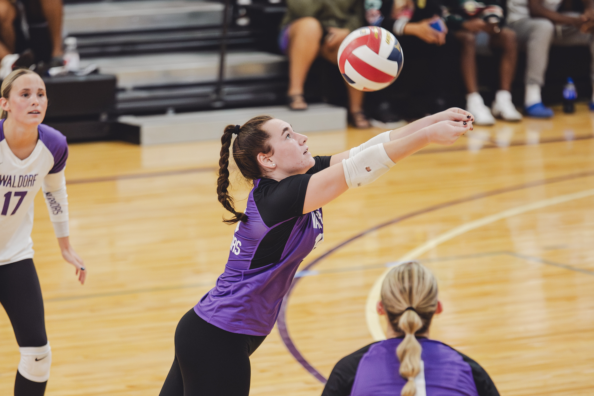 Waldorf Volleyball Drops GPAC Opener to Dakota Wesleyan