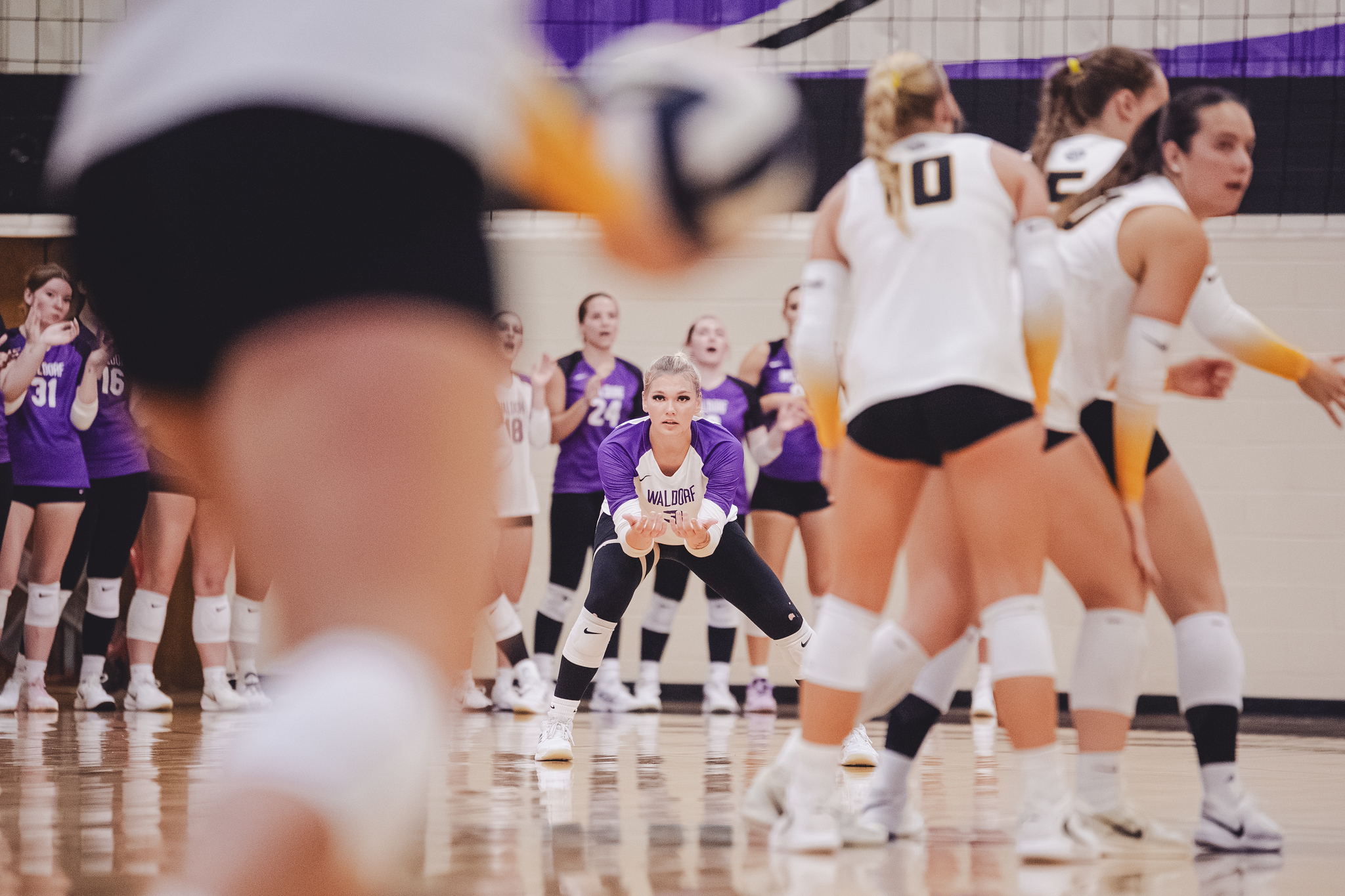 Waldorf Volleyball Battles Tough Opponents in Back-to-Back Road Losses