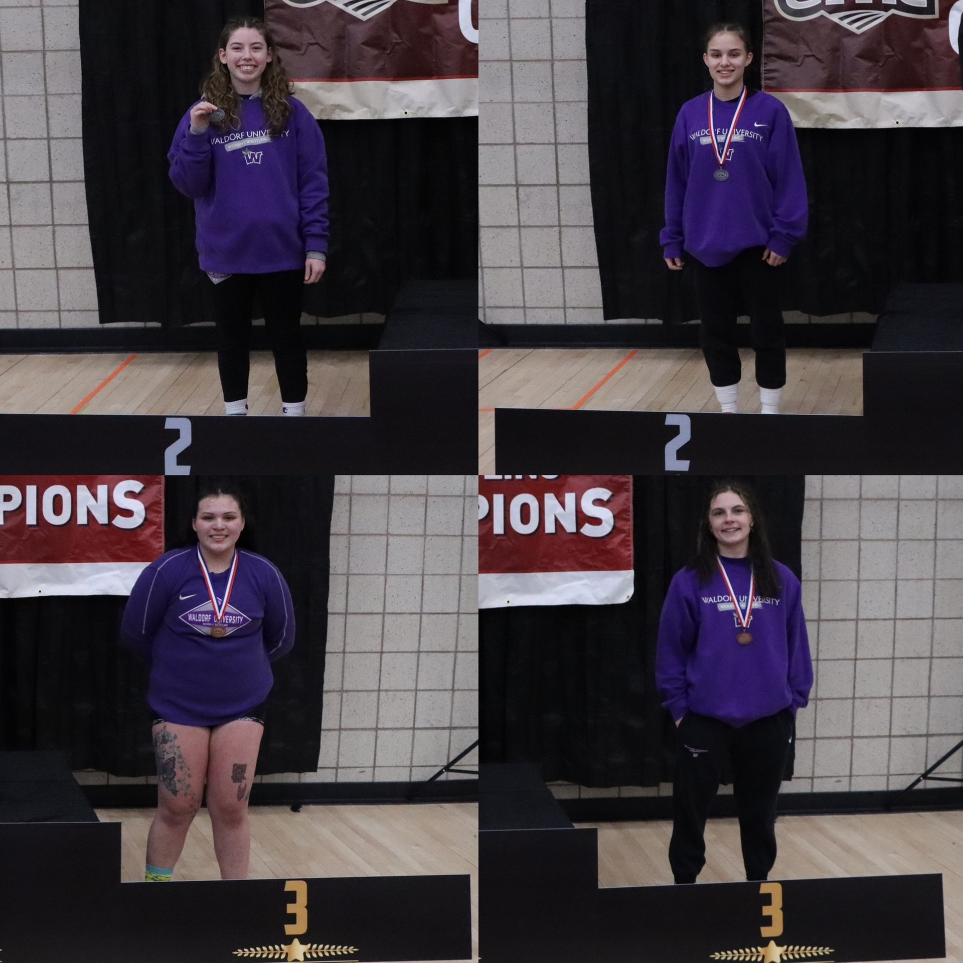 Waldorf Women&rsquo;s Wrestling Finishes 4th in the GPAC Championships, Serrano-Rios and Bruno Qualify for Nationals