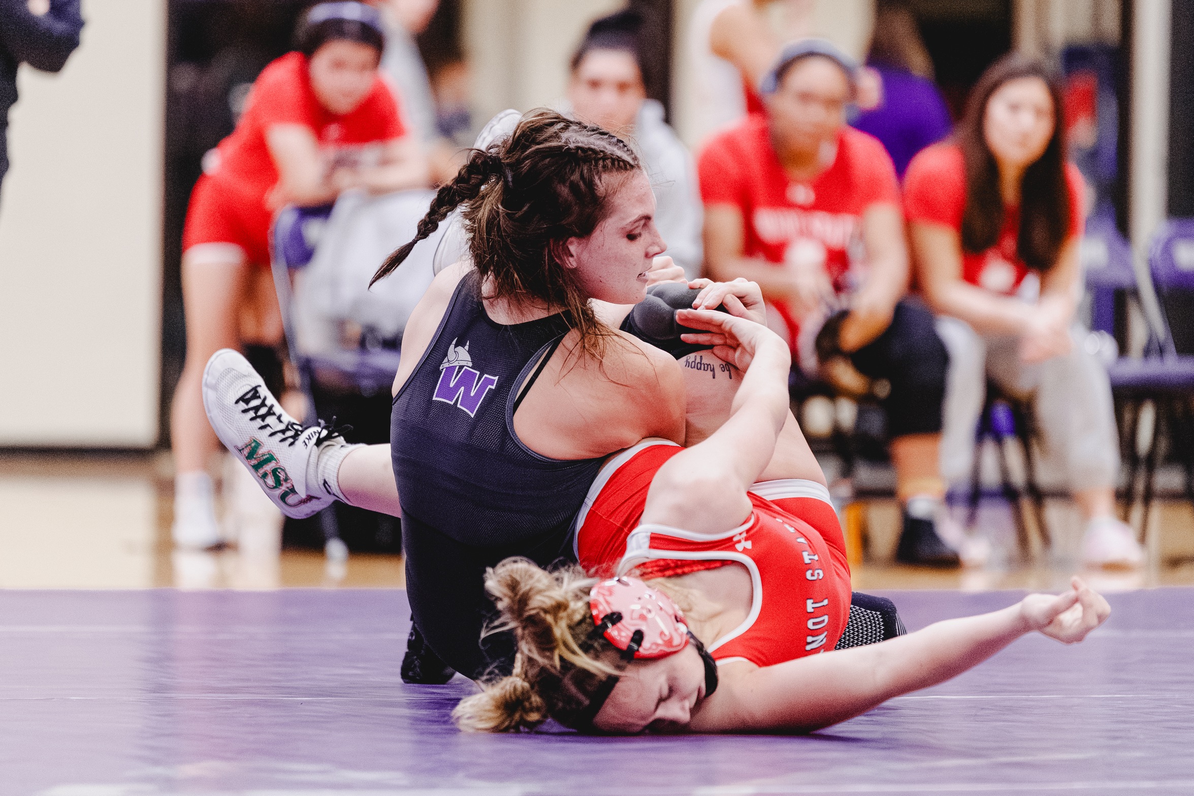 Waldorf Women's Wrestling Triumph in Wrestling Dual Meet Against Minot State